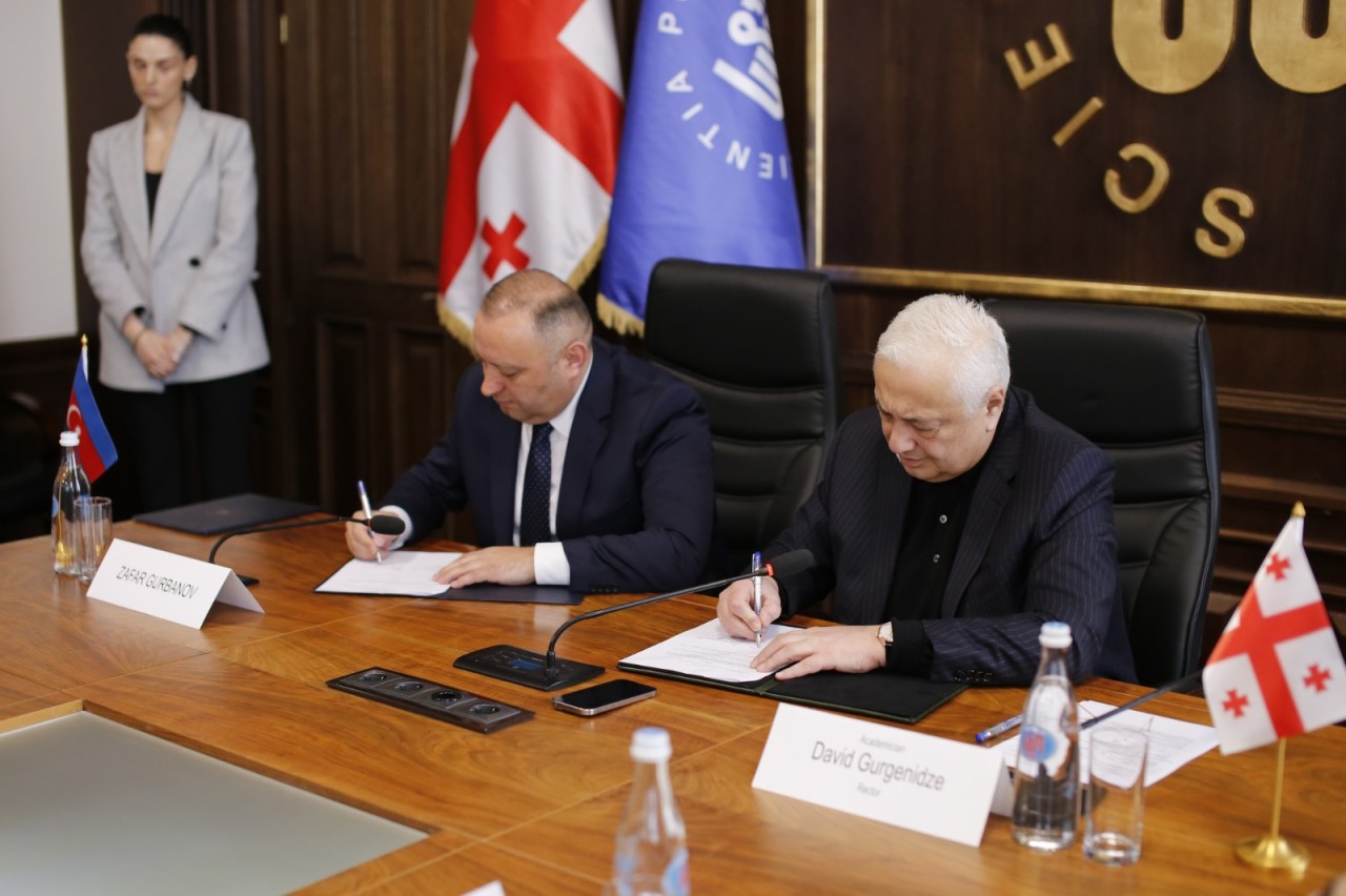 ADAU ilə GTU arasında əməkdaşlıq memorandumu imzalanıb - FOTOLAR